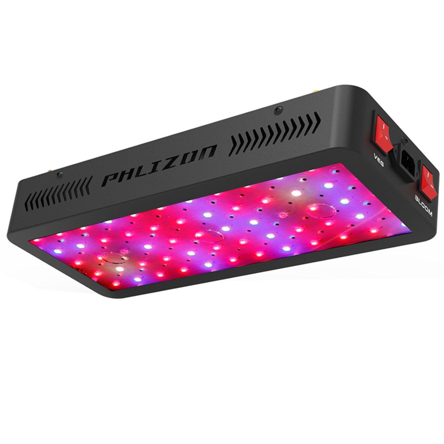 PHLIZON Grow Light PHLIZON PHD6 100W Dual-channel 600 Full-spectrum+UV/IR LED Grow Light for 2x2( no daisy chain) PH-D6